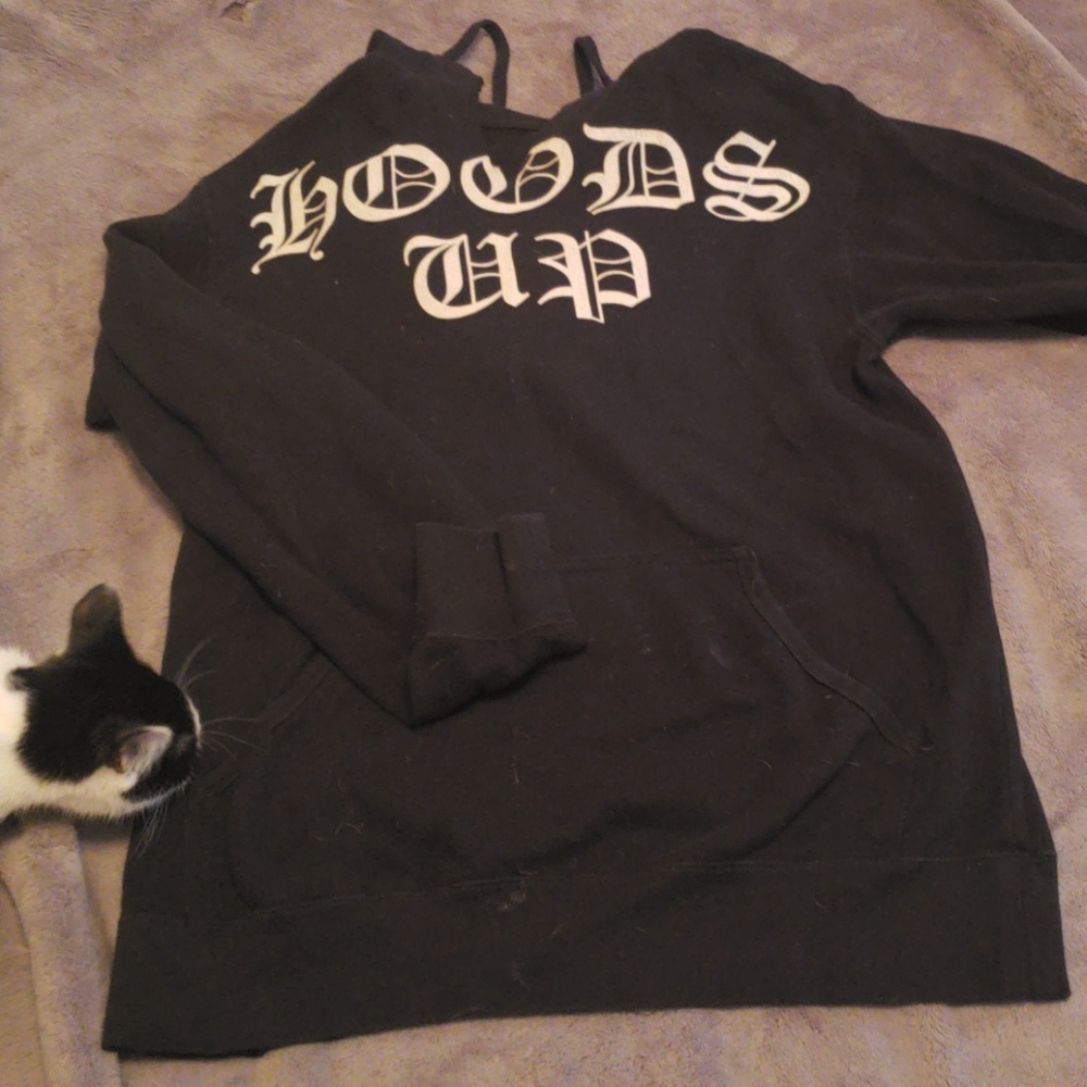 Hoods up hoodie